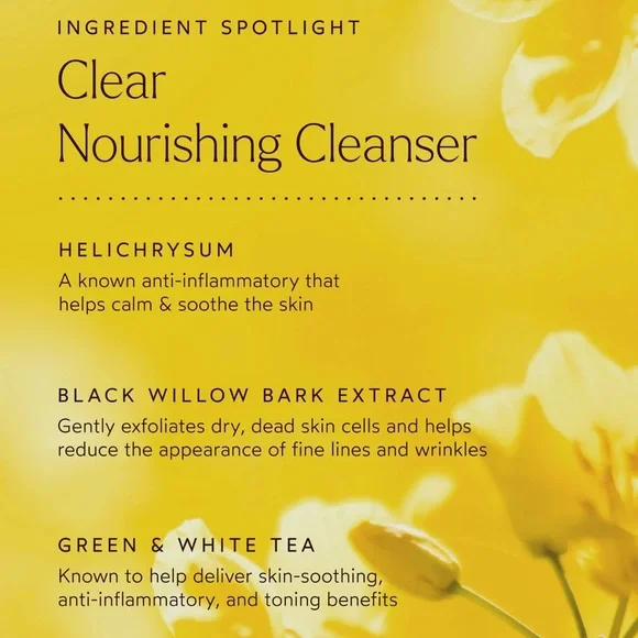 NIB True Botanicals Gentle Daily Luxury Clear Nourishing Cleanser 50ml - Picture 5 of 5